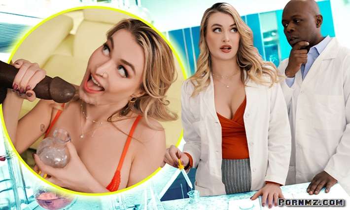 [BBCParadise] Natalia Starr – Its for Research MILF Scientist Milks BBC Lab Partner