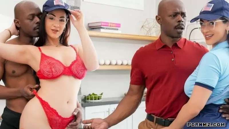 Miss Raquel – Delivery Milf Gets BBC